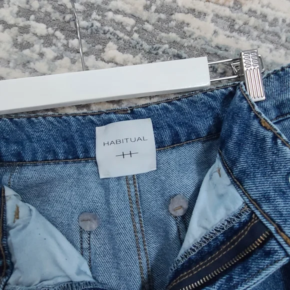 Habitual Women's Wide-Leg High Rise Denim Trouser Jeans - Picture 6 of 11